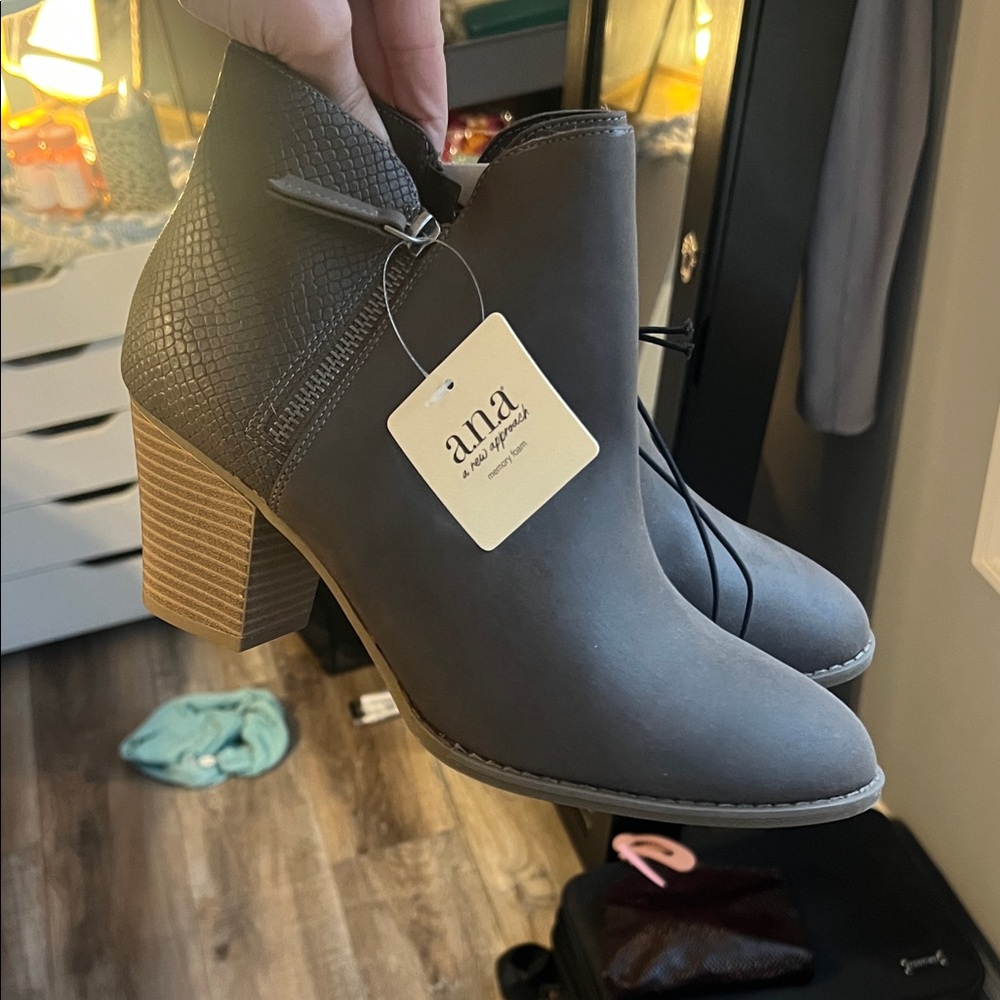 Taupe Women's Booties